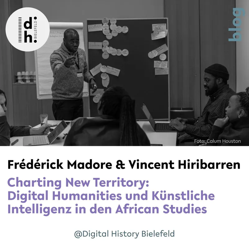 Cover — Charting New Territory: Digital Humanities und Künstliche Intelligenz in den African Studies